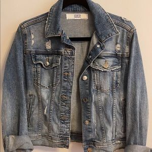 Dark-Wash Denim Jacket